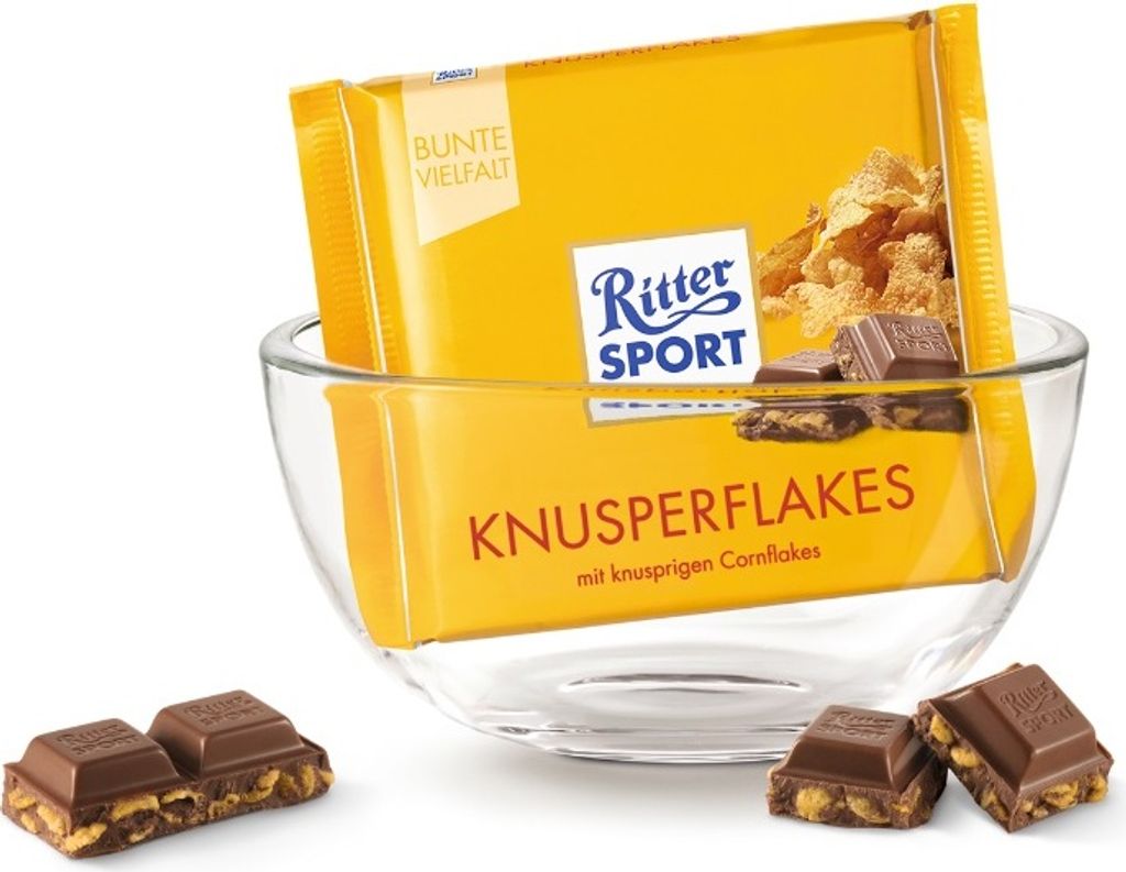 Ritter Sport Knusper Flakes mit knusprig krossen Cornflakes 100g