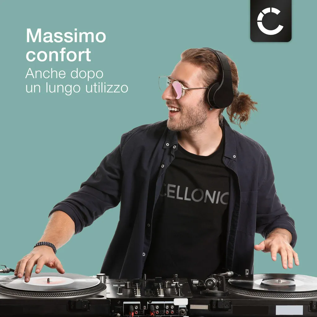 Cuscinetti Cuffie CELLONIC - Ricambi in Memory Foam per Headset - 5