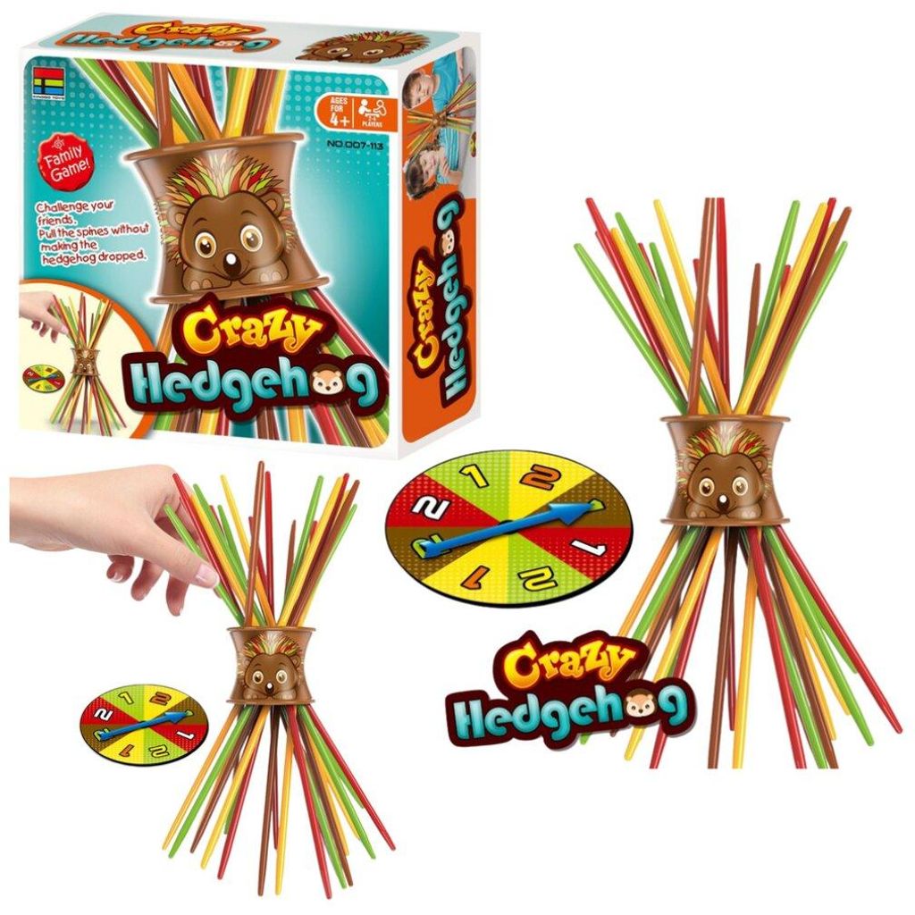 Lean Familienbastelspiel Crazy Hedgehog Shuffleboard
