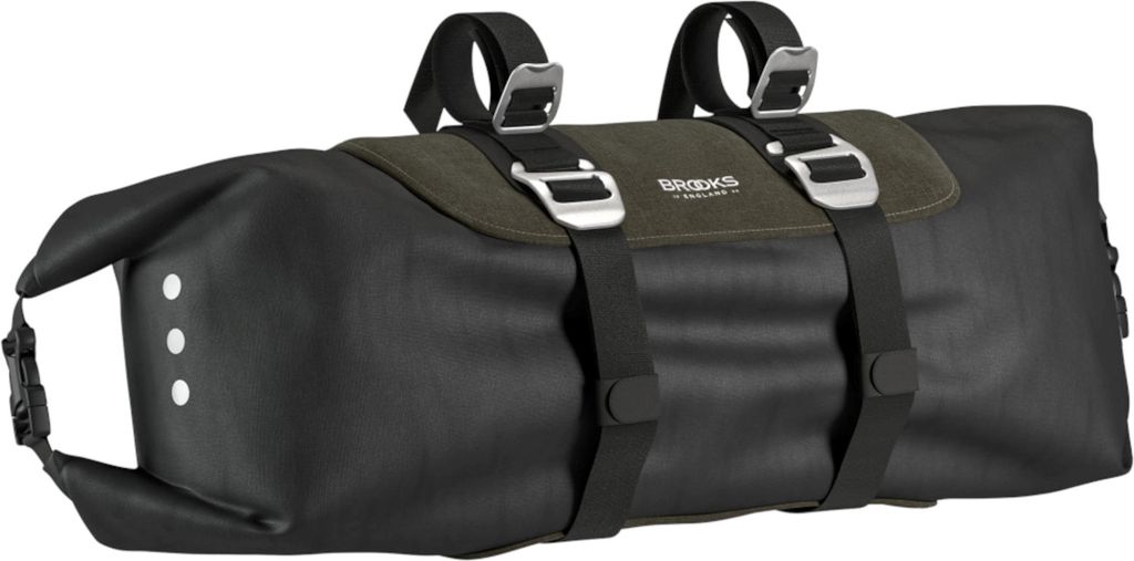 Brooks Scape Handlebar Roll, colore:verde fango Immagine del prodotto 