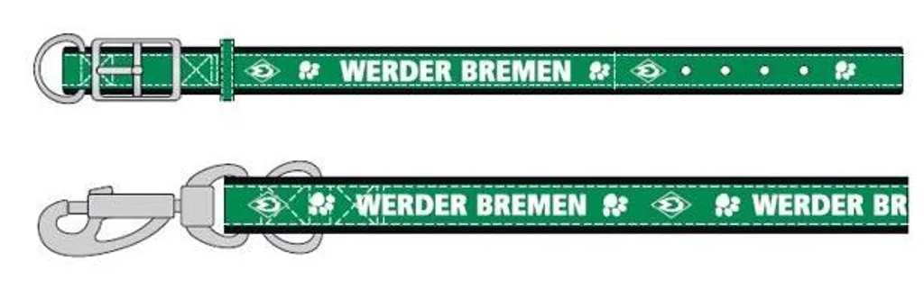 Collier chien SV Werder Bremen petit format : confort et sécurité foot