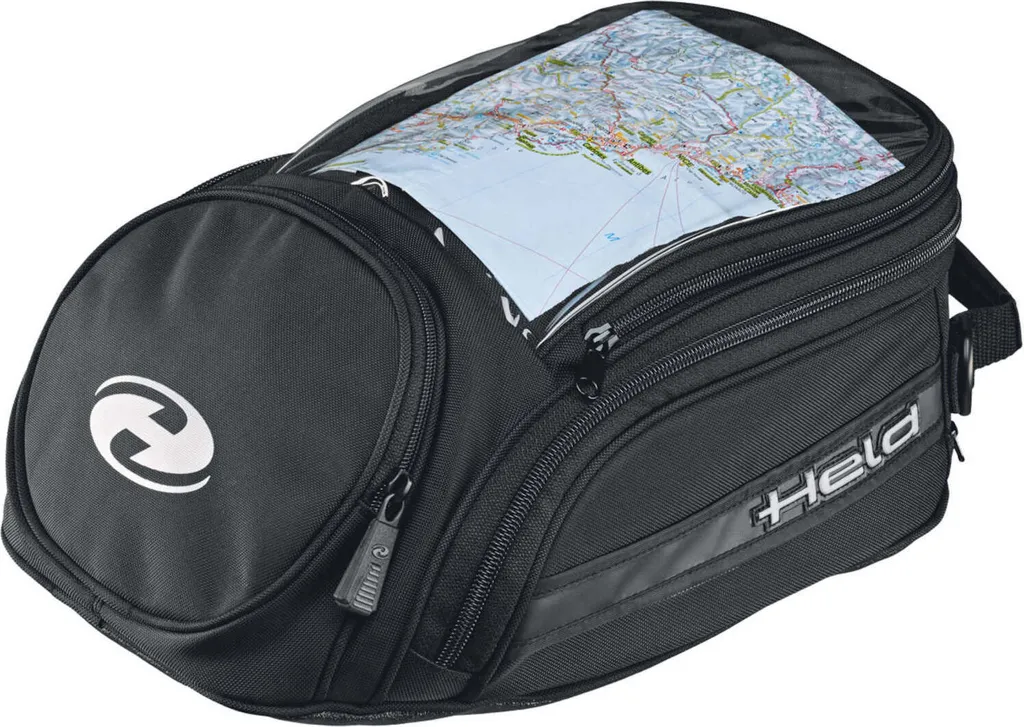 Held CASE II 8 Litri: Borsa Serbatoio Magnetica Moto Professionale