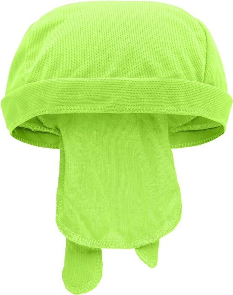 Atmungsaktives Kopftuch, im Nacken zu binden bright-yellow, Gr. one size