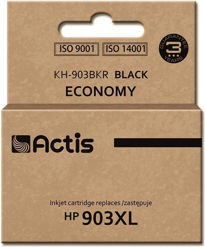 Actis KH-903BKR Tinte (Ersatz für HP 903XL T6M15AE; Standard; 30 ml; schwarz) - Neuer Chip