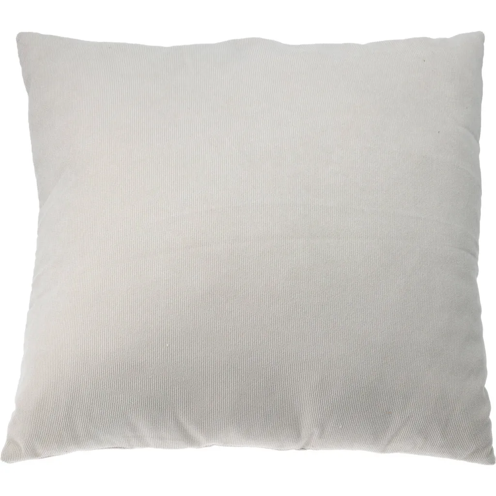 Coussin de décoration RIB 45x45 cm - Housse texturée pour salon moderne