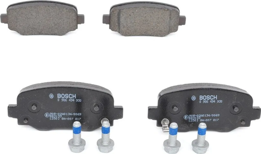 Jeu de plaquettes de frein à disque Bosch 0986494930 pour 500X (334)