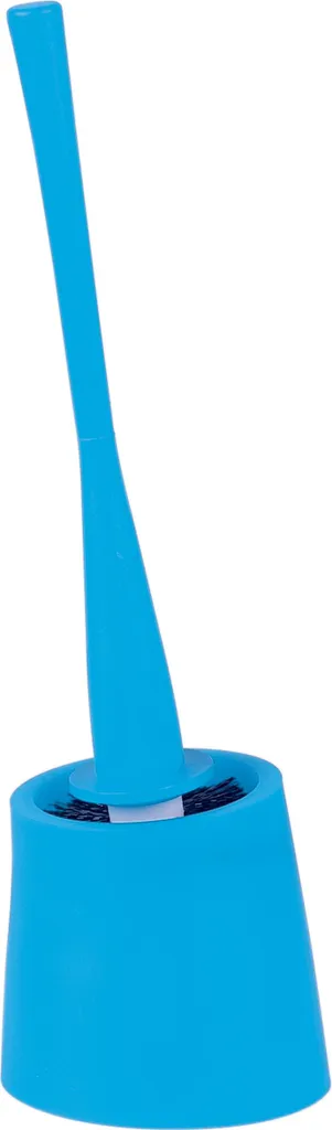 Spirella Spazzola per WC Spazzola per WC di alta qualità "Move" con contenitore igienico ØxH: 12,5 x 40cm - Blu