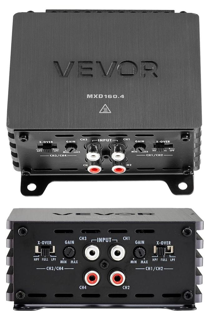 Amplificatore per auto VEVOR a 4 canali, amplificatore di Immagine del prodotto 
