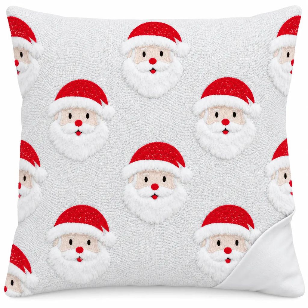 vánoční povlak na polštář 45x45 Santa Claus dekorativní Obrázek produktu 