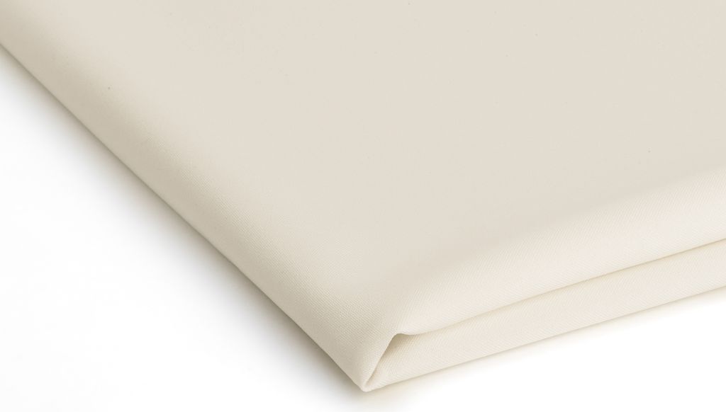 Panama Minimatt Stoff Sahne 50 x 150 cm Produktbild 