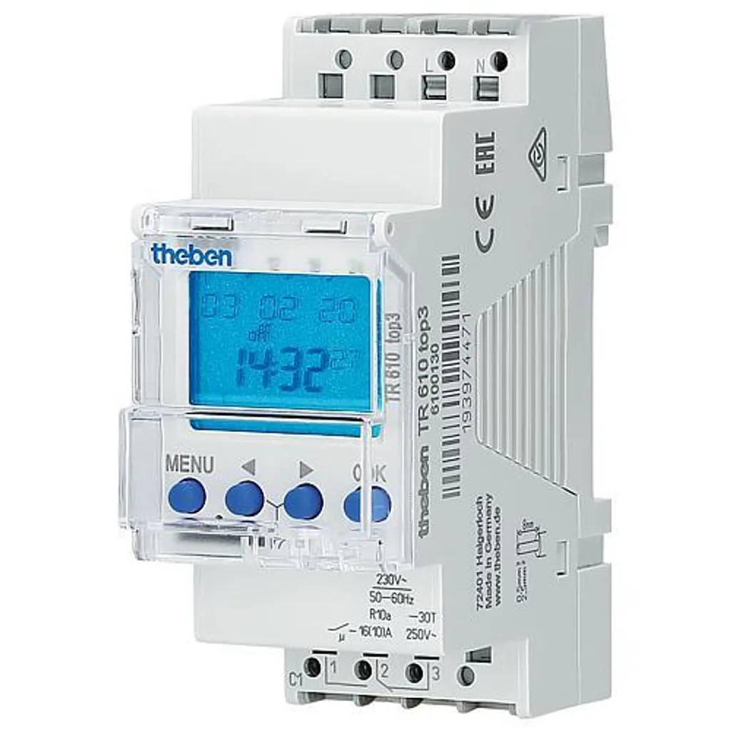 TR 612 top3 Horloge digitale programmable 2 canaux avec Bluetooth intégré - 10