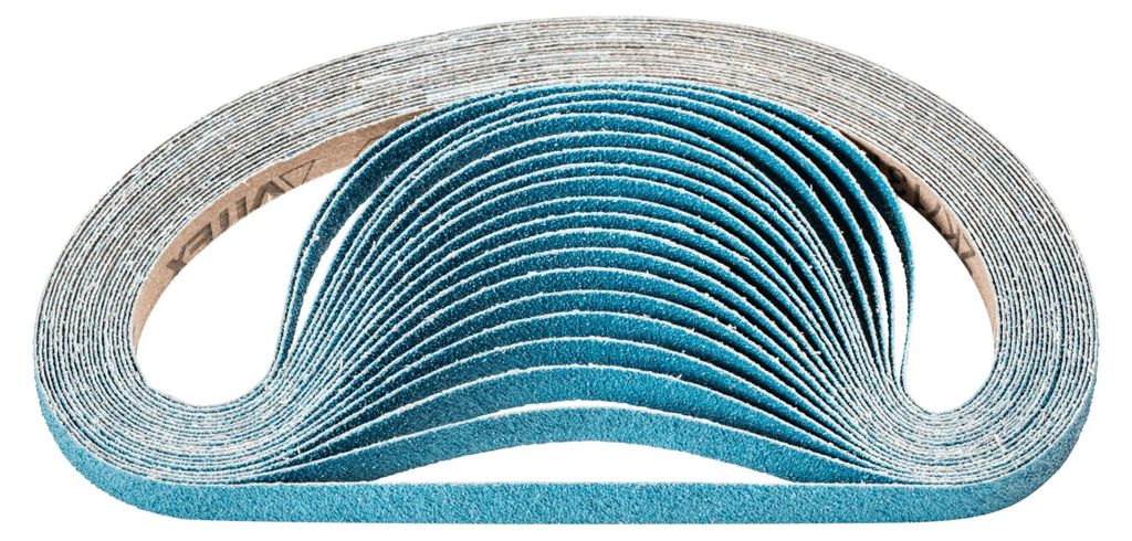 PFERD TOOLS Zirkon Schleifband BA 12x610mm Z60 für hohen Abtrag mit Bandschleifer 100 Stk
