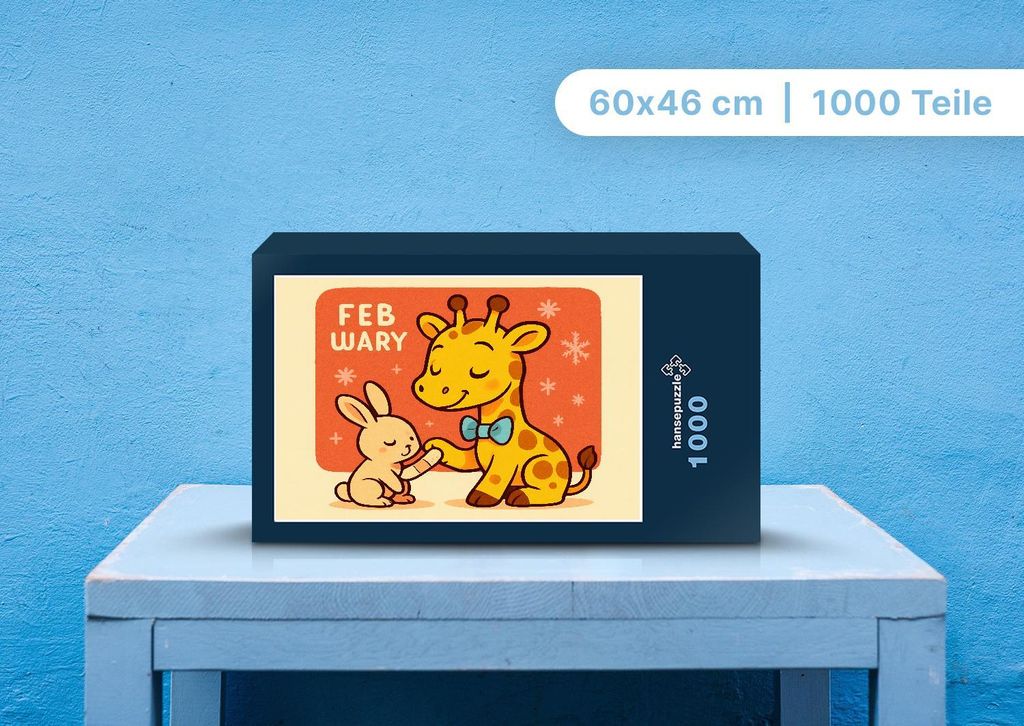 hansepuzzle 112181 - Nala Puzzle, 1000 Teile, Kinder, 60,0 x 46,0cm mit hochwertiger Aufbewahrung, Kartonbox und wiederverschließbarem Beutel