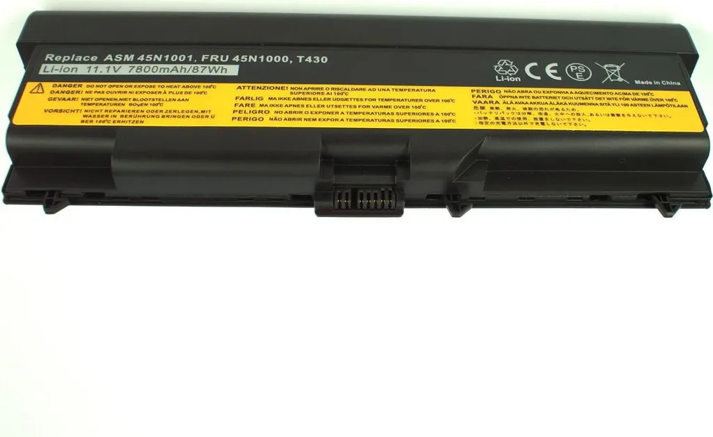 Batteria Lunga Durata Lenovo FRU 42T4737 42T4753 - 7800mAh 9 Celle