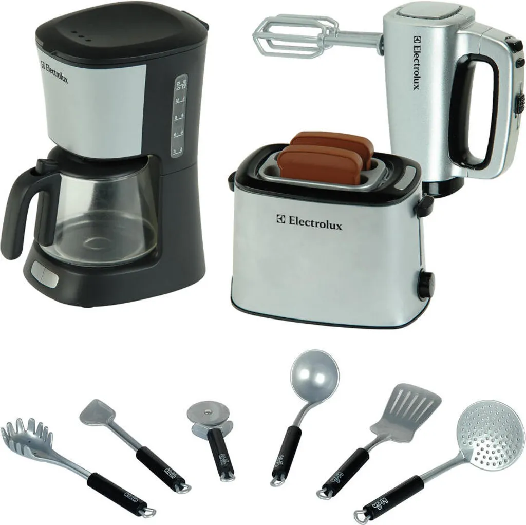 Electrolux ETY08 Set de Cuisine Enfant avec Cafetière et Grille-pain
