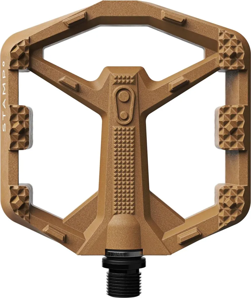 Pédales VTT Small Crankbrothers Stamp 0 Marron - Idéal Trail et DH