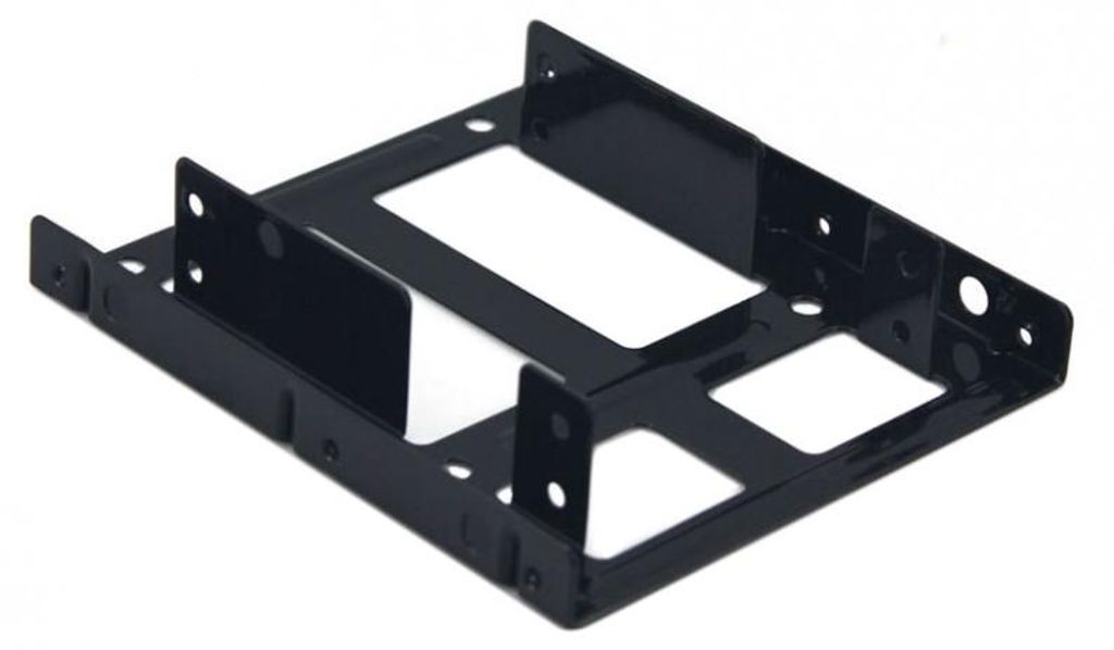 Coolbox 3.5 auf 2*2.5 Schacht Adapter (ssd) Metall