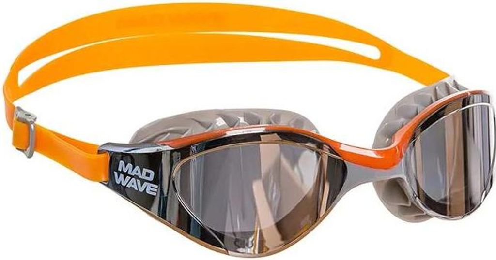 Madwave Hydro Flex Mirror Schwimmbrille Orange Herren,Damen Orange One Size