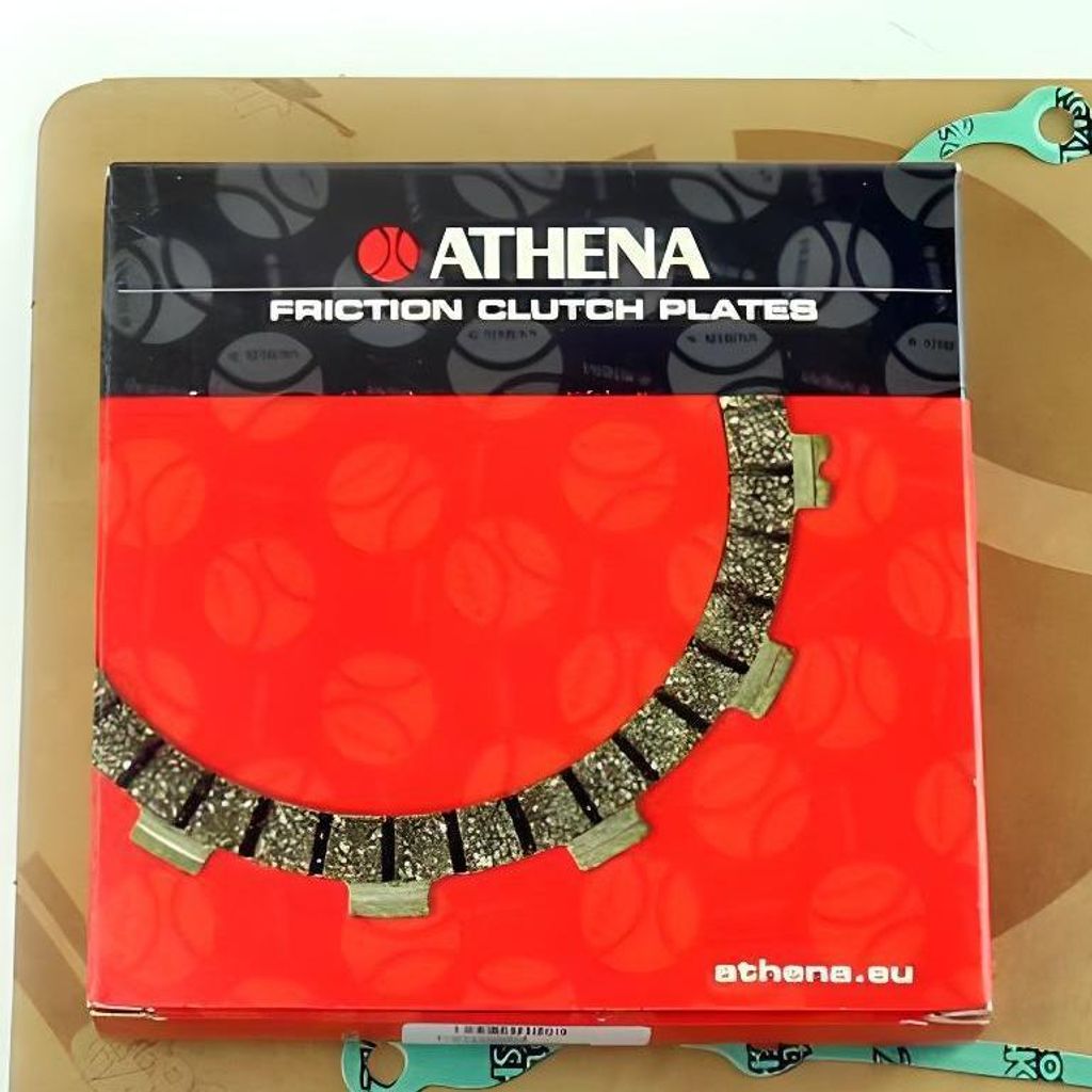 Kupplungsscheiben mit Kupplungsdeckel Dichtung Athena für Yamaha YZ 125 91-92