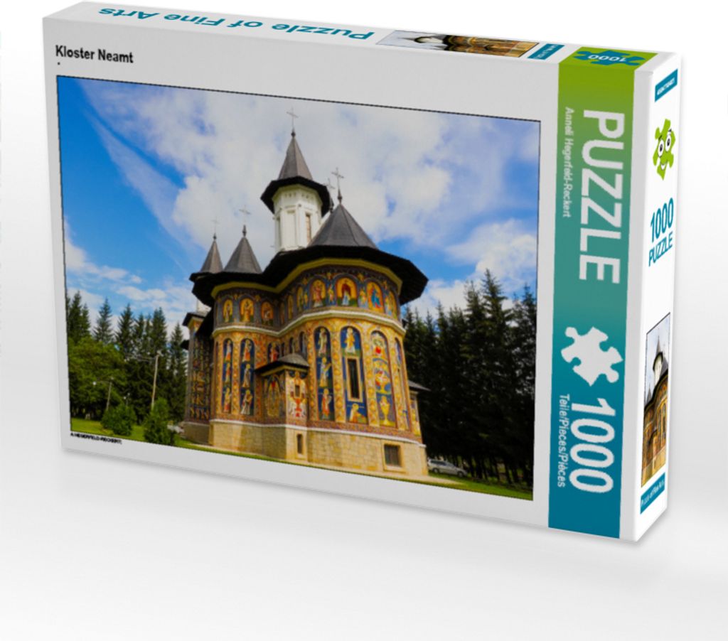 CALVENDO Puzzle Kloster Neamt | 1000 Teile Lege-Größe 64x48cm Foto-Puzzle für glückliche Stunden