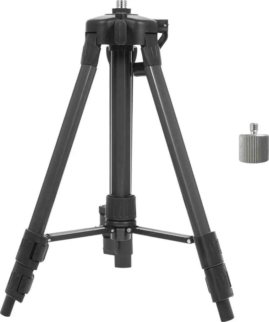 Supporto Professionale Laser 100cm - Treppiede Alluminio Nero 5/8 1/4
