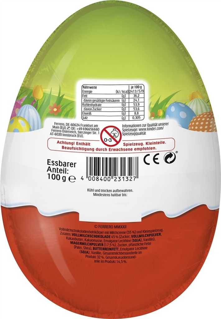 kinder Überraschung Maxi-Ei Classic 100 g Produktbild 8