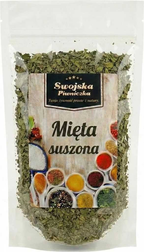 MIĘTA PIEPRZOWA SUSZONA 1Kg Swojska Piwniczka
