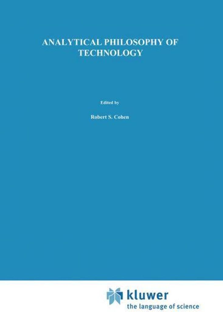Analytische Philosophie der Technik