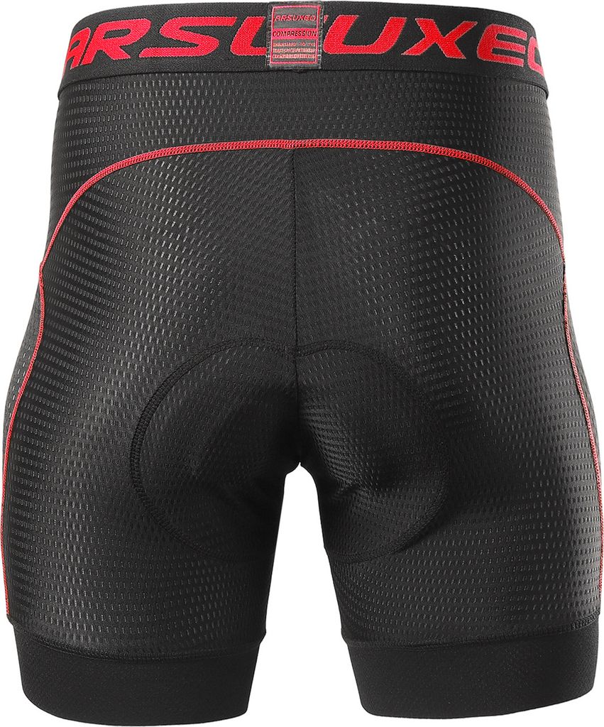 Lixada Radlerhose Herren mit Sitzpolster 5D Gepolsterte Produktbild 9