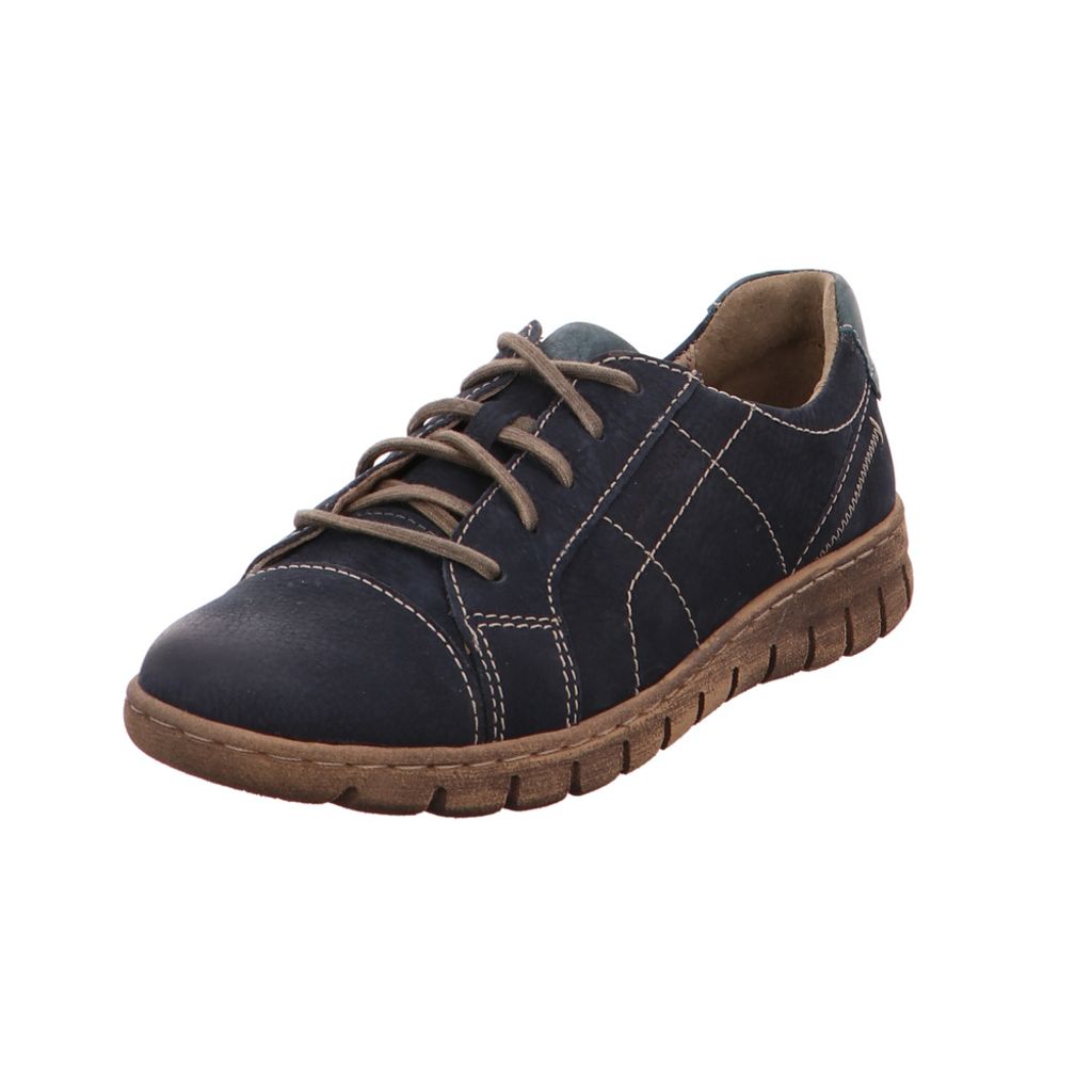 Josef Seibel Steffi 41 Halbschuhe in Übergrößen Blau 93141 869 501 große Damenschuhe