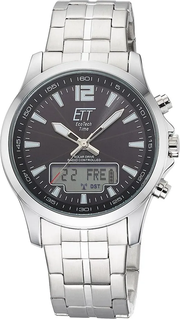 Eco Tech Time EGA-11715-21M Orologio Solare Radiocontrollato Professionale