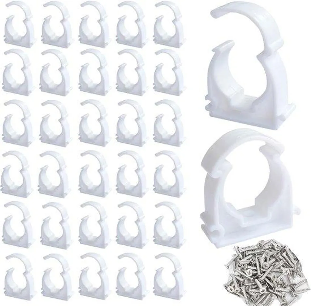 Jeu de colliers de serrage M20 pour gaines isolantes à visser - 50 pcs