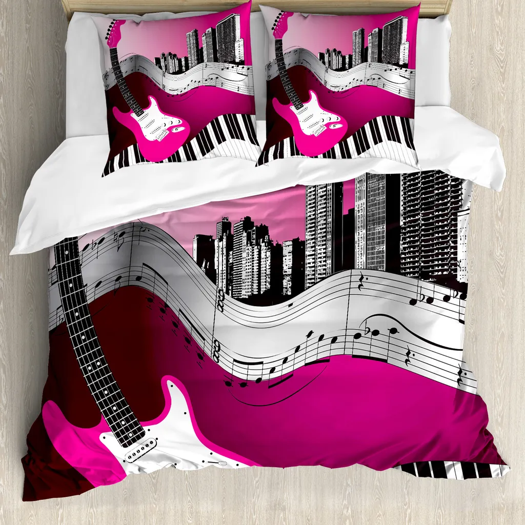 Set Copripiumino ABAKUHAUS Urban Bass Rock Matrimoniale | Anti-Acaro