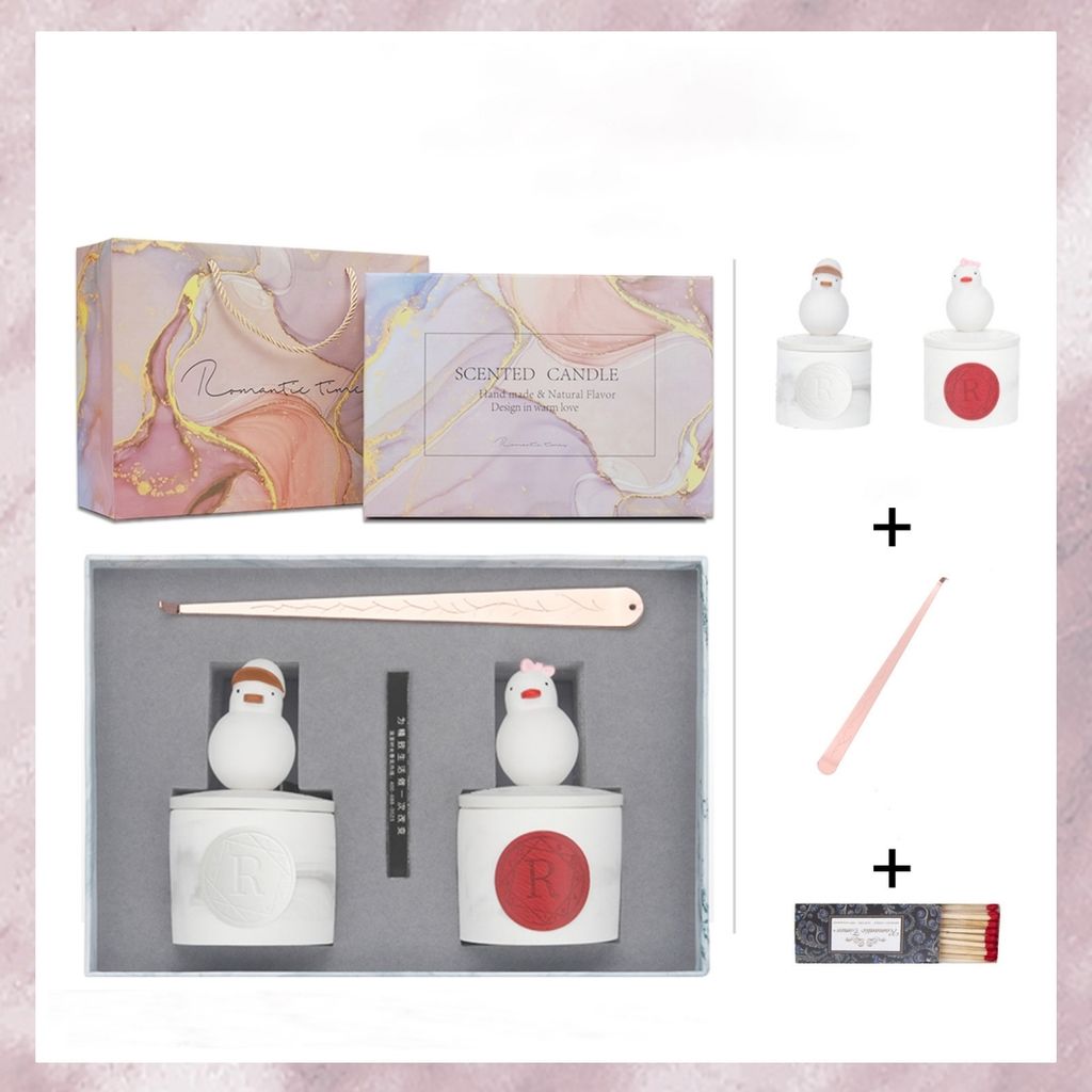 Duftkerze Duftkerzen Lavendel Duftkerzen Weihnachtsgeschenk Set