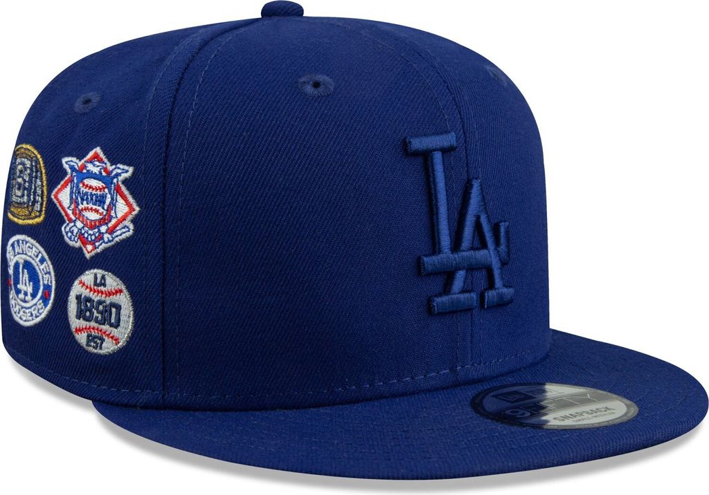 New Era LA Dodgers Snapback Cap mit Stick-Patches S/M