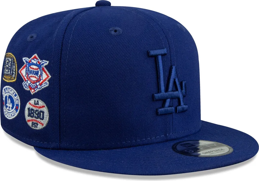 Casquette LA Dodgers Snapback avec Patches Stick New Era Taille S/M
