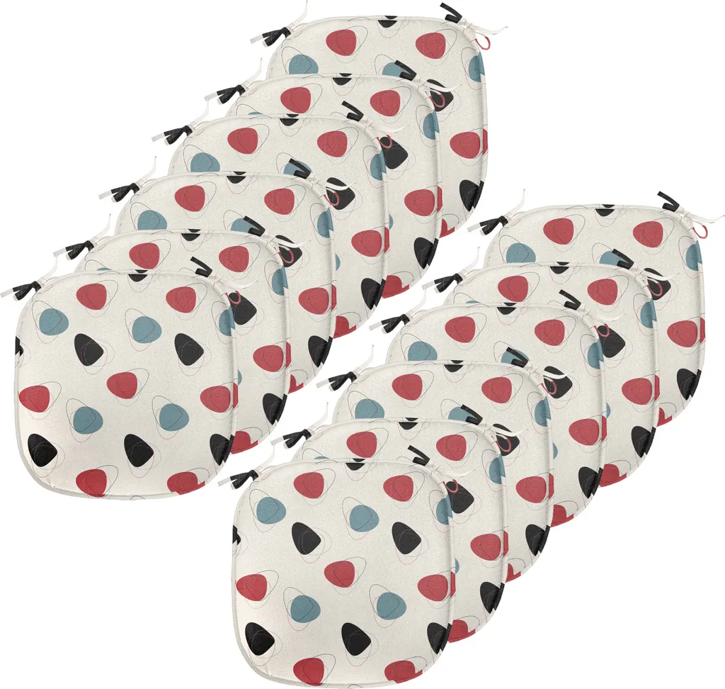 Coussin de Chaise Imperméable Lot de 12 pour Cuisine et Salle à Manger