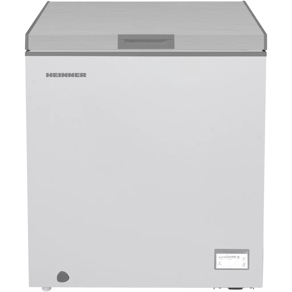 Congélateur Bahut Convertible 142L Argenté : Fini le Manque de Place