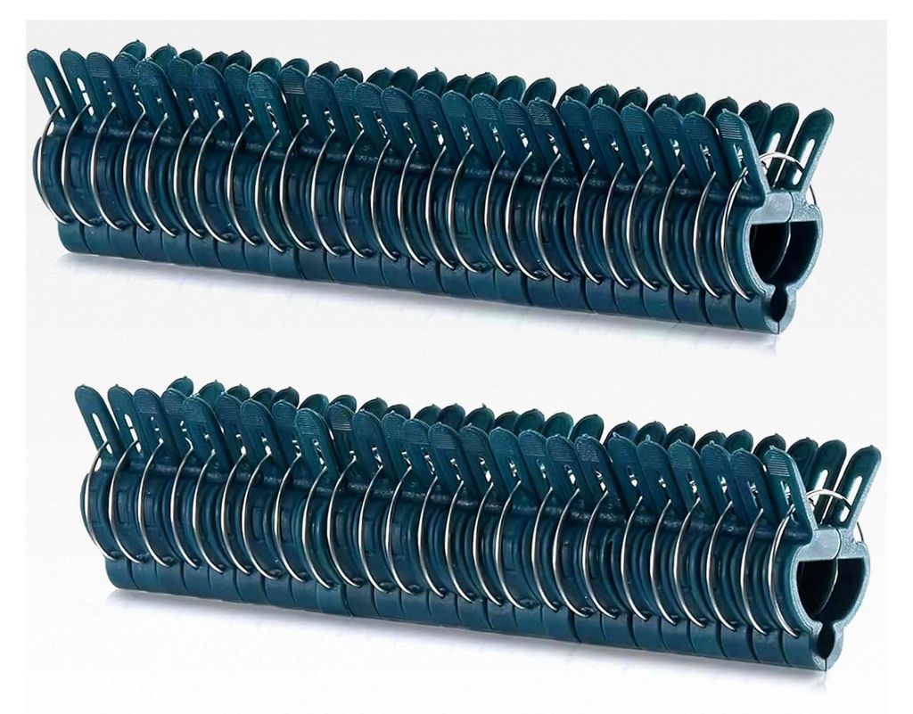 50 Stück Pflanzenclips Grün, Kleine Pflanzenklammern, Tomatenclips, Pflanzenstützclips für Kletterpflanzen, Wiederverwendbare Pflanzenclips zur...