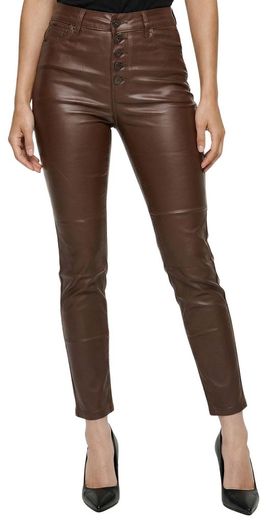 Tazzio Damen Skinny Fit Jeans F140 (Braun, 44)