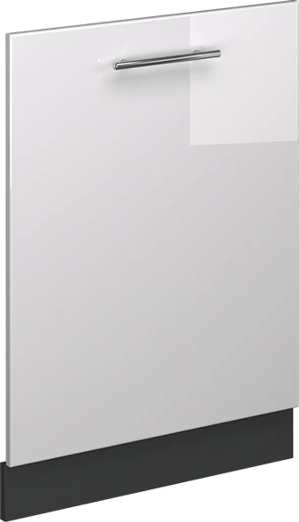 Pannello Lavastoviglie 60 cm Fame-Line Vicco - Bianco Lucido e Antracite
