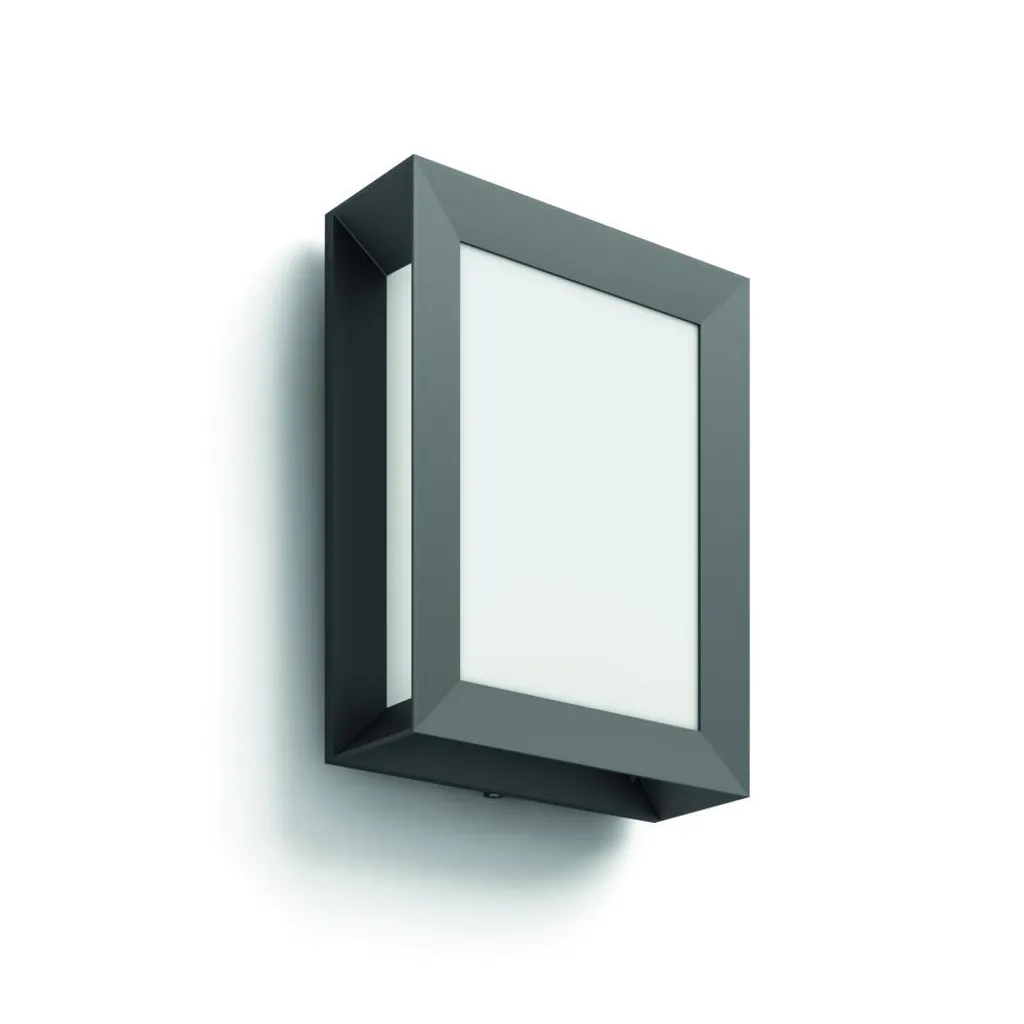 Applique Esterno Philips Karp 6W 172939316 Bianco Caldo Design Moderno