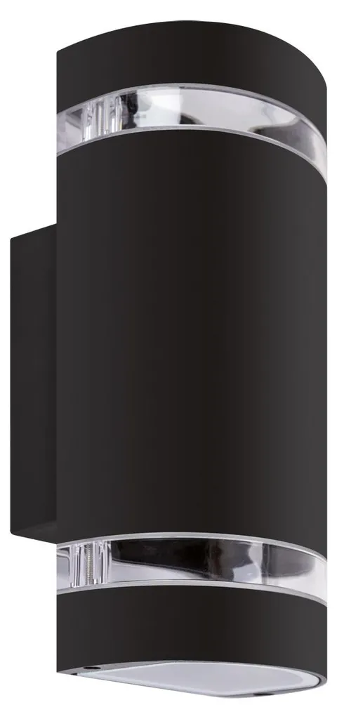 Applique Extérieure Étanche IP54 BRUNO 2xGU10 Strühm en Aluminium Noir