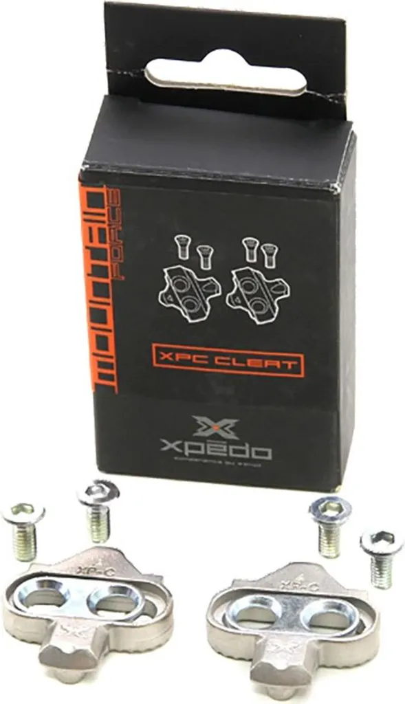 XPEDO XPC Cleats SPD pour chaussures VTT - Remplacement cales laiton, paire