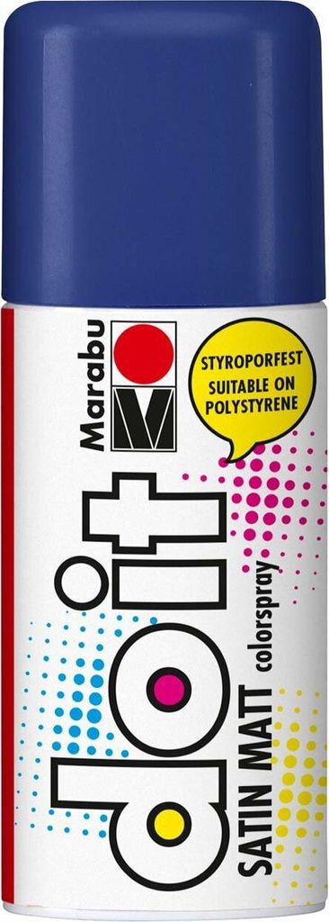 Marabu Sprühfarbe do it SATIN MATT nachtblau 150 ml Dose