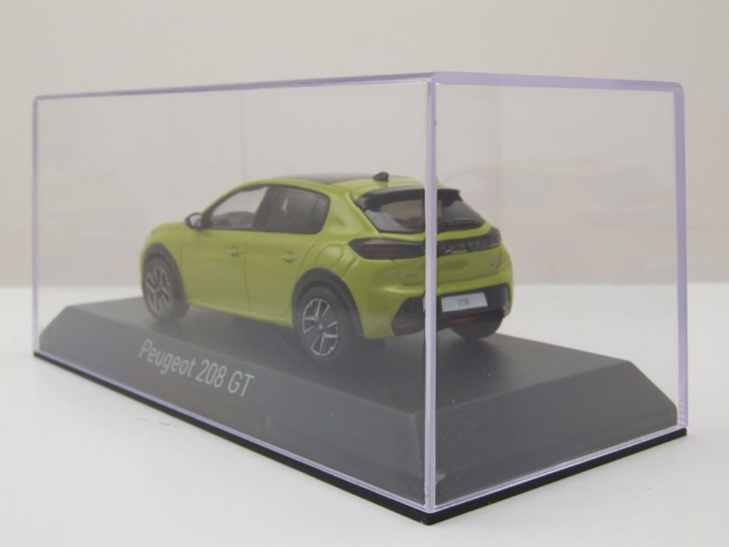 Peugeot E-208 GT Jaune Agueda 2024 1/18 OTTOMOBILE OT1164