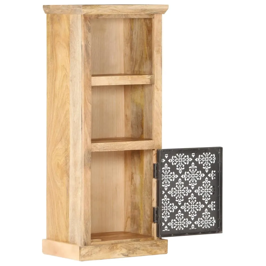 Meuble de rangement vertical pour petit espace en bois massif 45x32x110