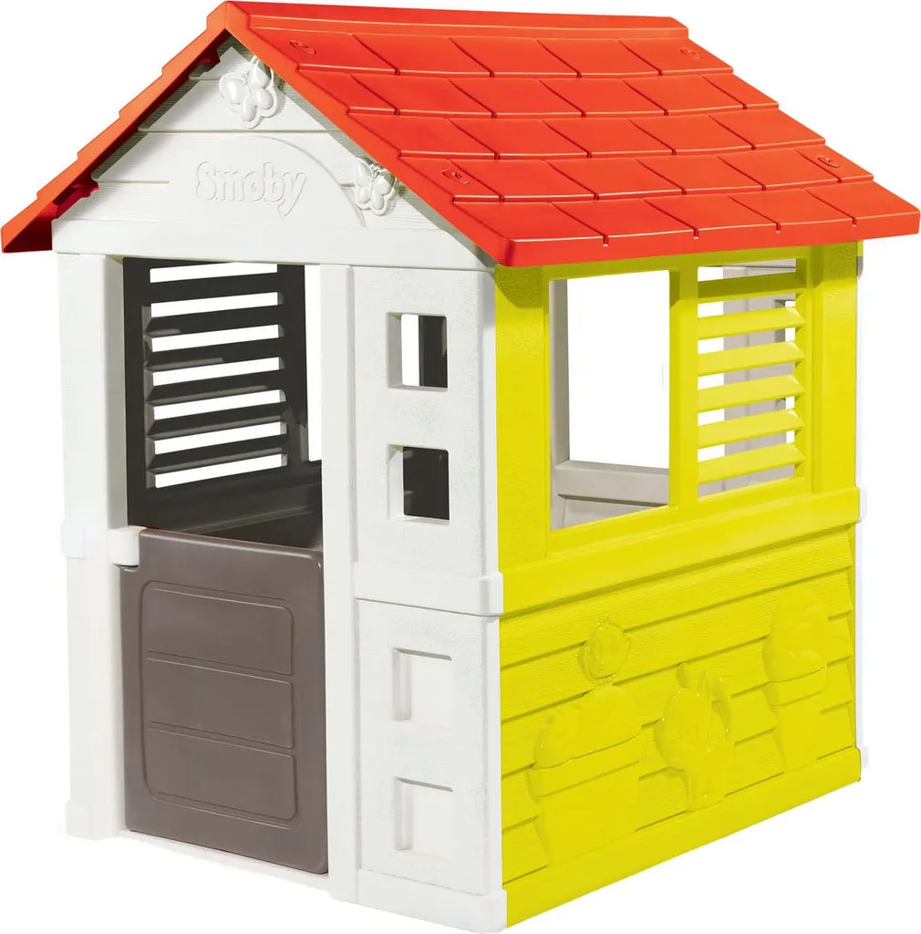 Smoby Lovely Maison : Maisonnette de Jeu Résistante avec Traitement Soleil - 6