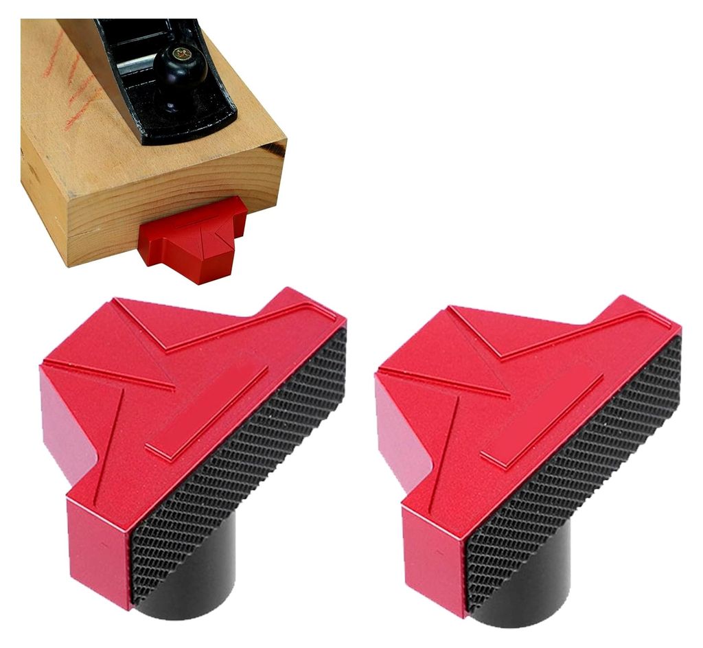 Zubehör für Hundelöcher - 2-teiliges Bankhunde-Clip - Rutschfester Anschlag mit Schnellspanner für verschiedene Anwendungen in der Werkstatt, i...