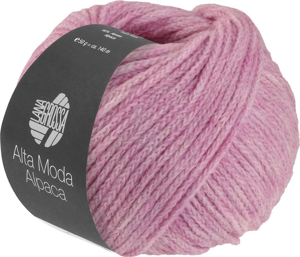 Lana Grossa - Alta Moda Alpaca 0109 rosa meliert Produktbild 